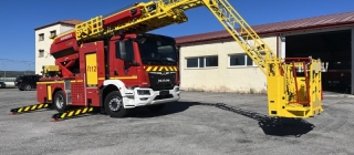 Teruel adquiere su primer camión autoescala propio de la mano de MAN